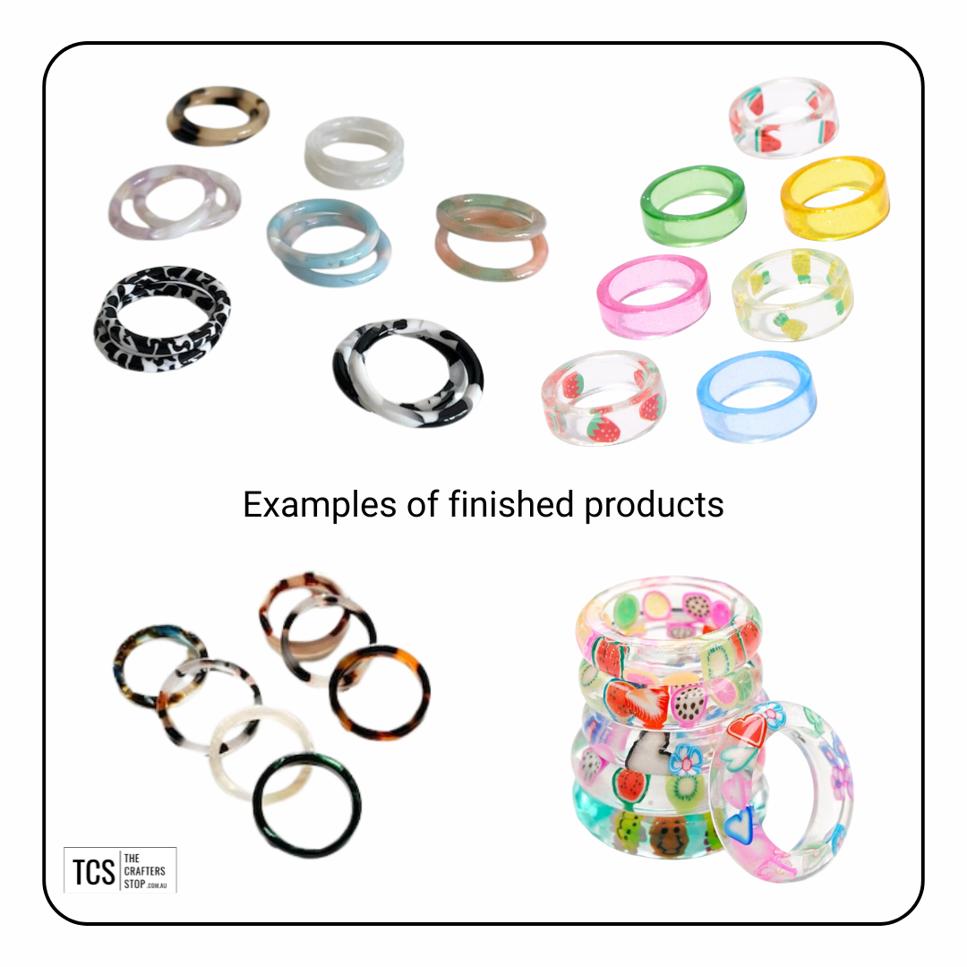 Resin Silicone Jewellery Ring Mould