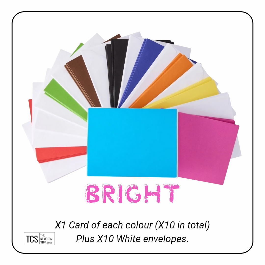 X10 Blank Cards/Envelopes for Card Making
