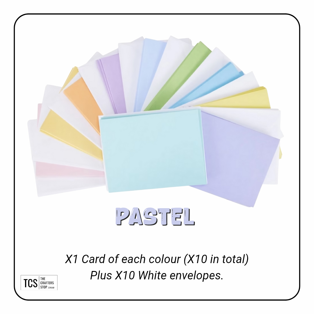 X10 Blank Cards/Envelopes for Card Making