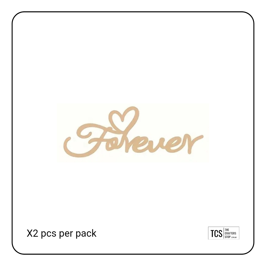 Wooden Forever Word Cutouts