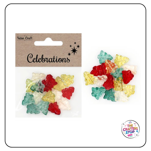 Christmas Tree Shaped Mini Beads