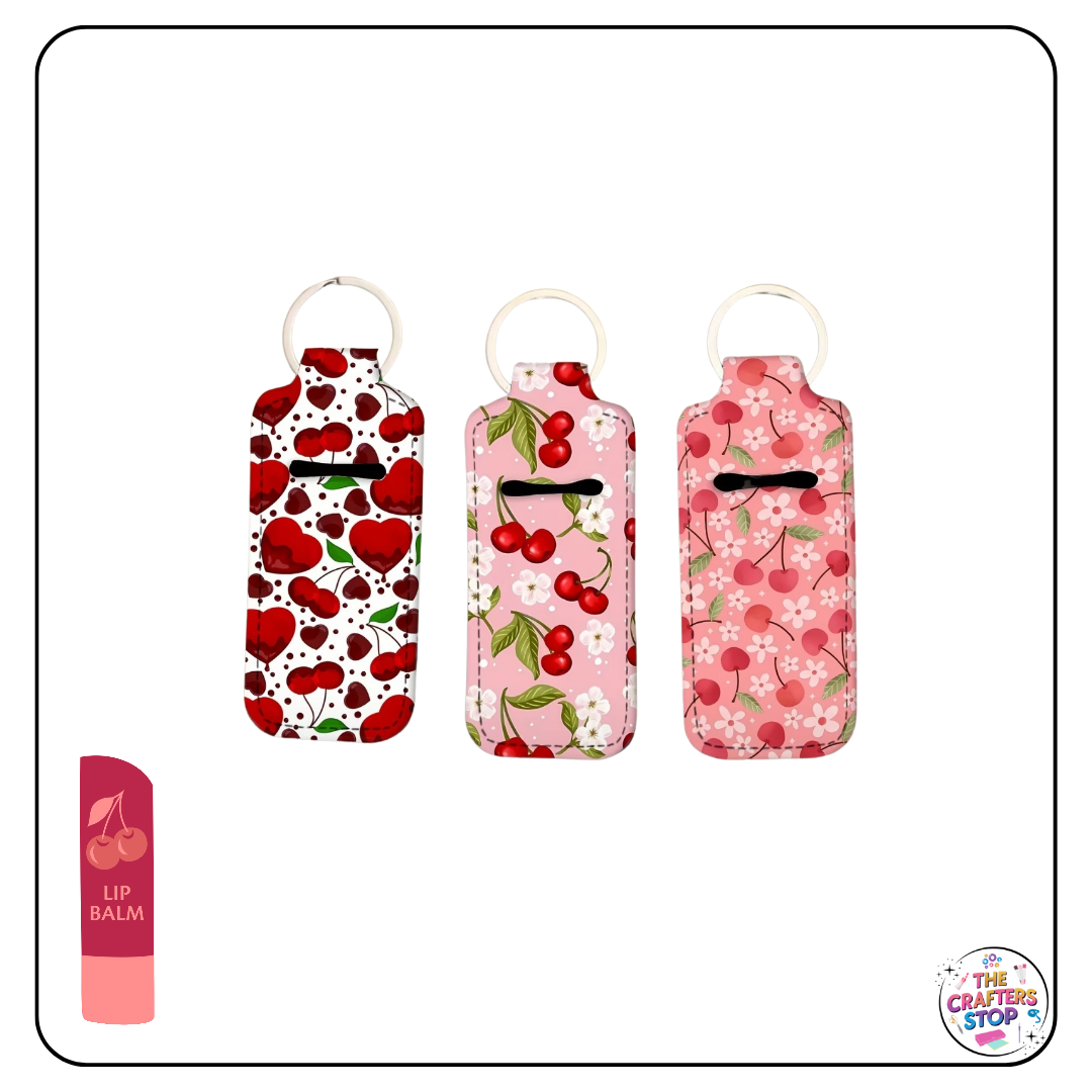 Cherry Themed Chapstick/Lipbalm Holders