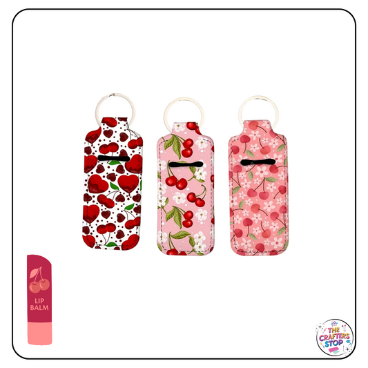 Cherry Themed Chapstick/Lipbalm Holders
