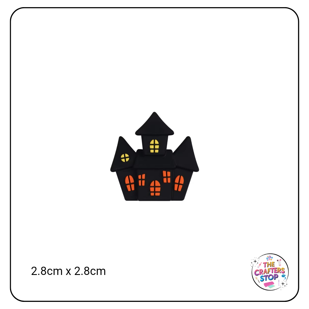 Halloween Haunted House Focal Beads