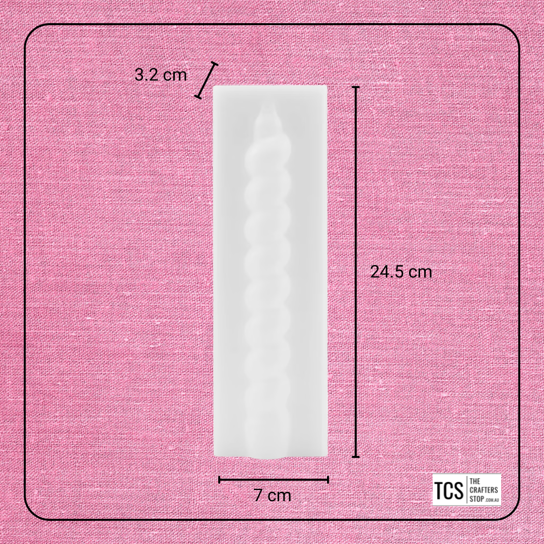 Resin Silicone Spiral Candle Mould