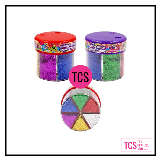 6 in 1 Glitter Shaker