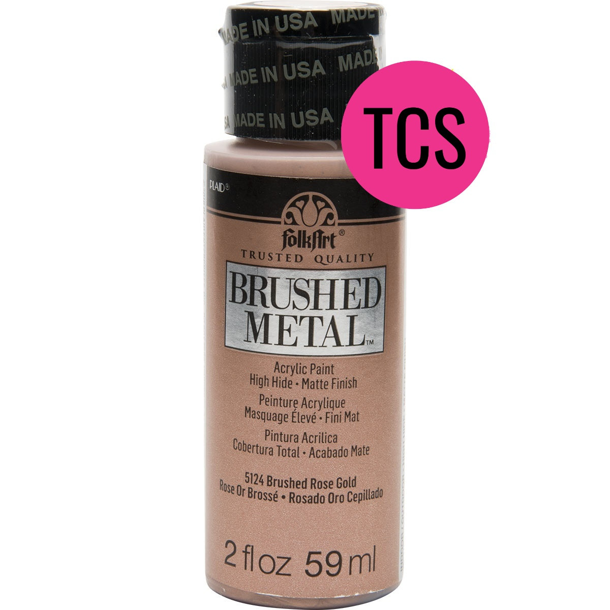 FolkArt Brushed Metal Acrylic Paint 2oz