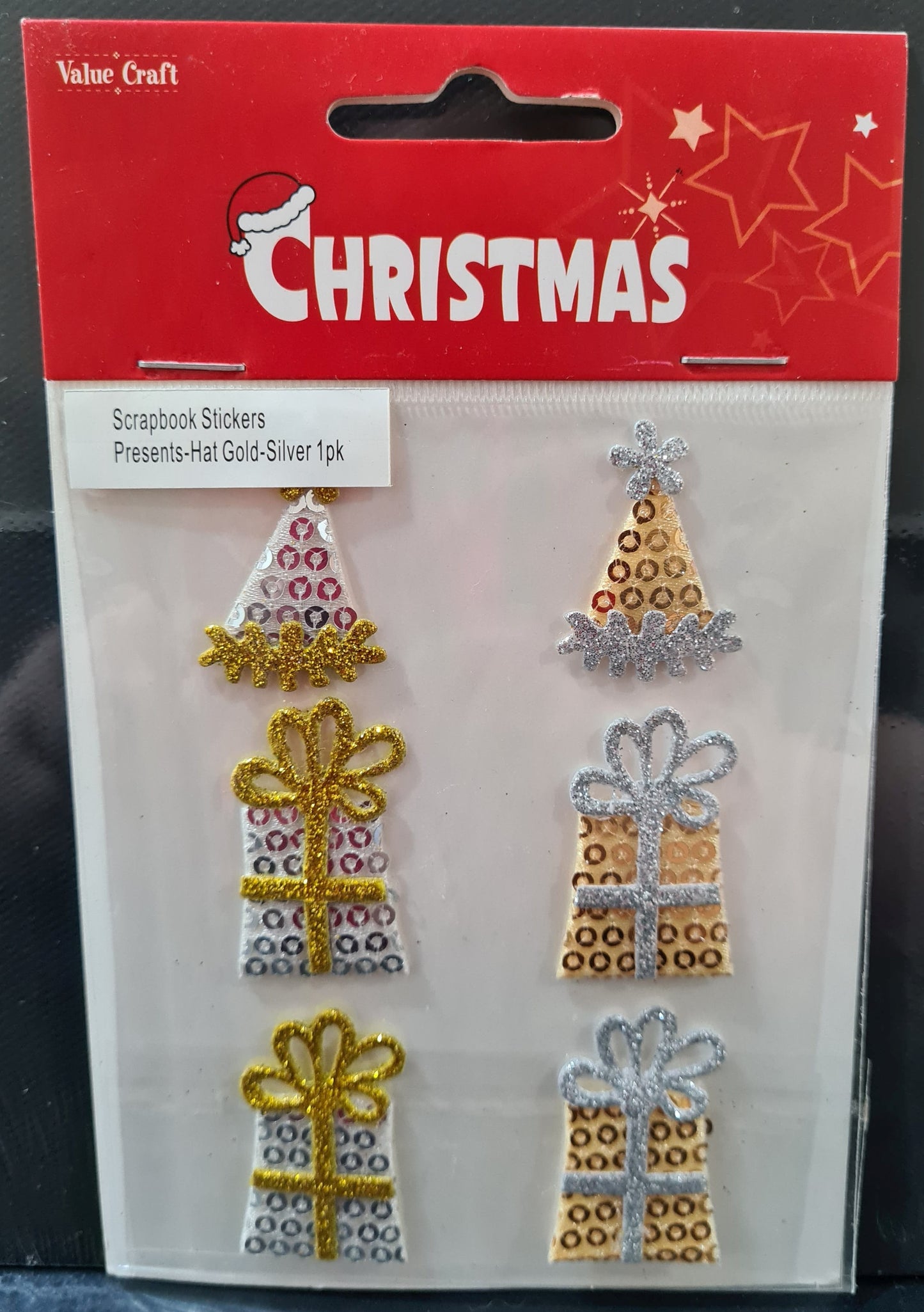 3D Christmas Present Embellishments