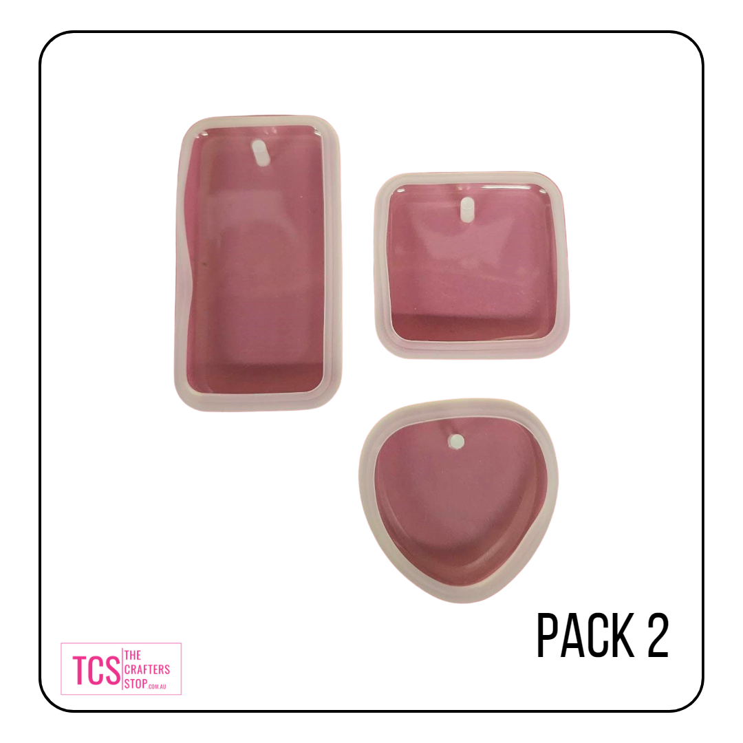 Assorted Silicone Keyring Moulds