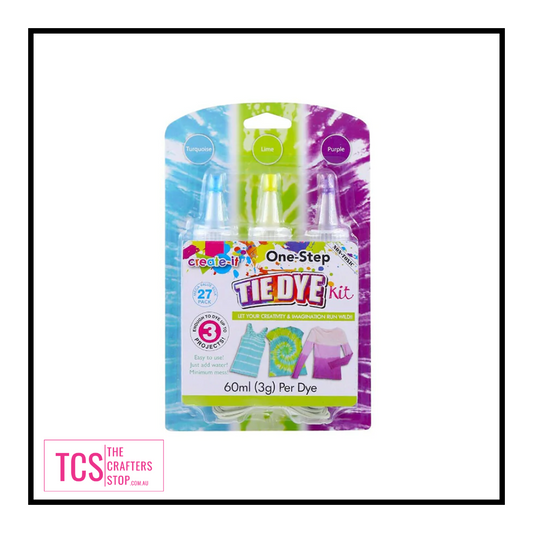 Tie Dye Kit - 3 Colours (Turquoise Pack)