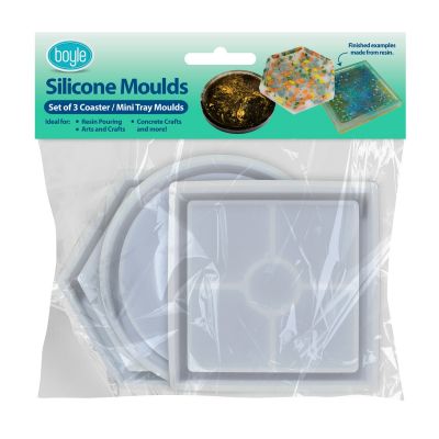 Silicone Coaster Moulds (3 Pack)