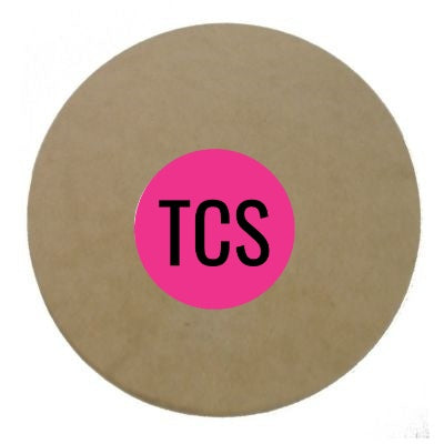 25cm Round Wooden Placemat