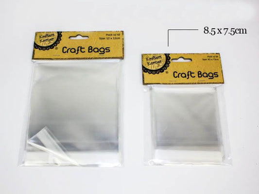 Clear Craft/Retail Bags