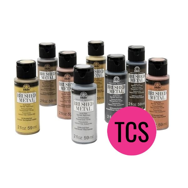 FolkArt Brushed Metal Acrylic Paint 2oz