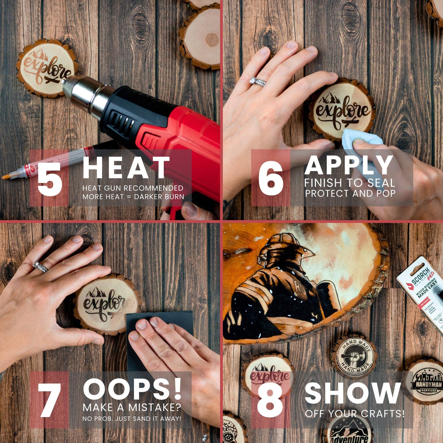 Scorch Marker Pro - Wood Burning Pen