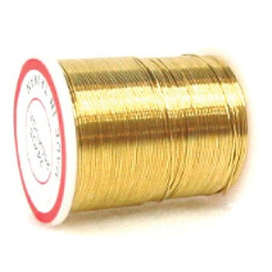 Gold Beading/Jewellery Wire 26g 22m