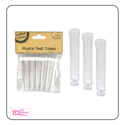 Plastic Test Tubes (6pk)