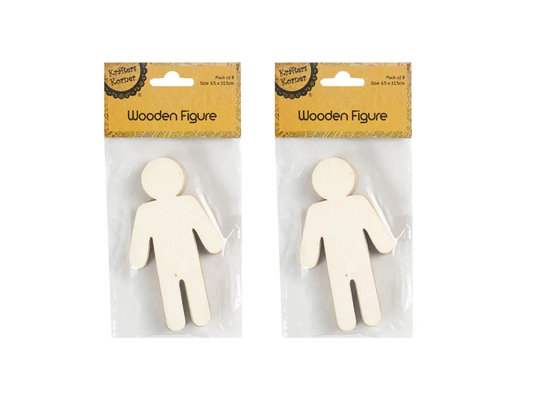 Wooden Figure Cut-outs