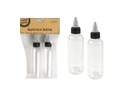 Blank Applicator Bottles (X2 Pack)