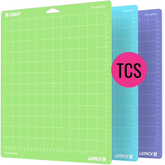 3 Pack of Adhesive Cutting Mats for Cricut (30x30cm)