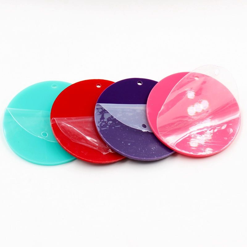 Round/Circle Acrylic Blanks (Great for Keyrings)