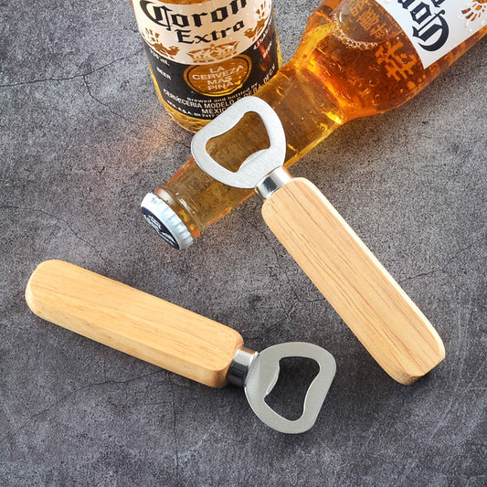 Wooden Handled Bottle Openers