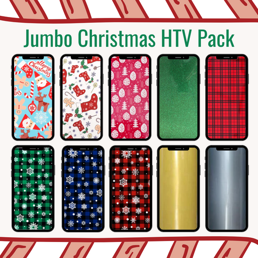 Jumbo Christmas HTV Pack
