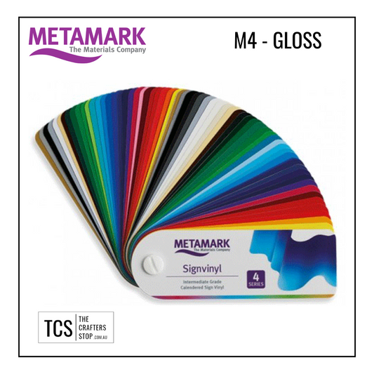 Metamark M4 Glossy Adhesive Vinyl