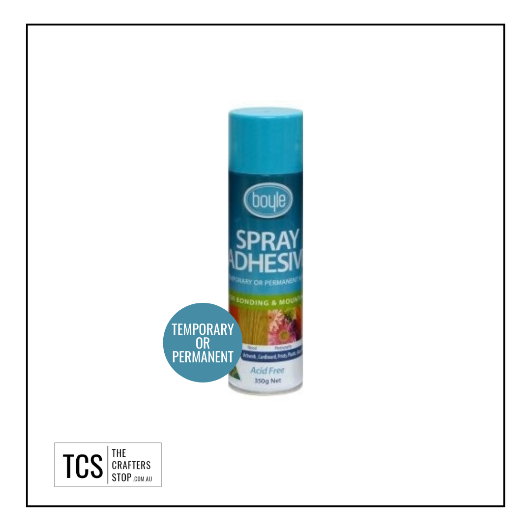 Boyle 350g Clear Spray Adhesive - Bunnings Australia