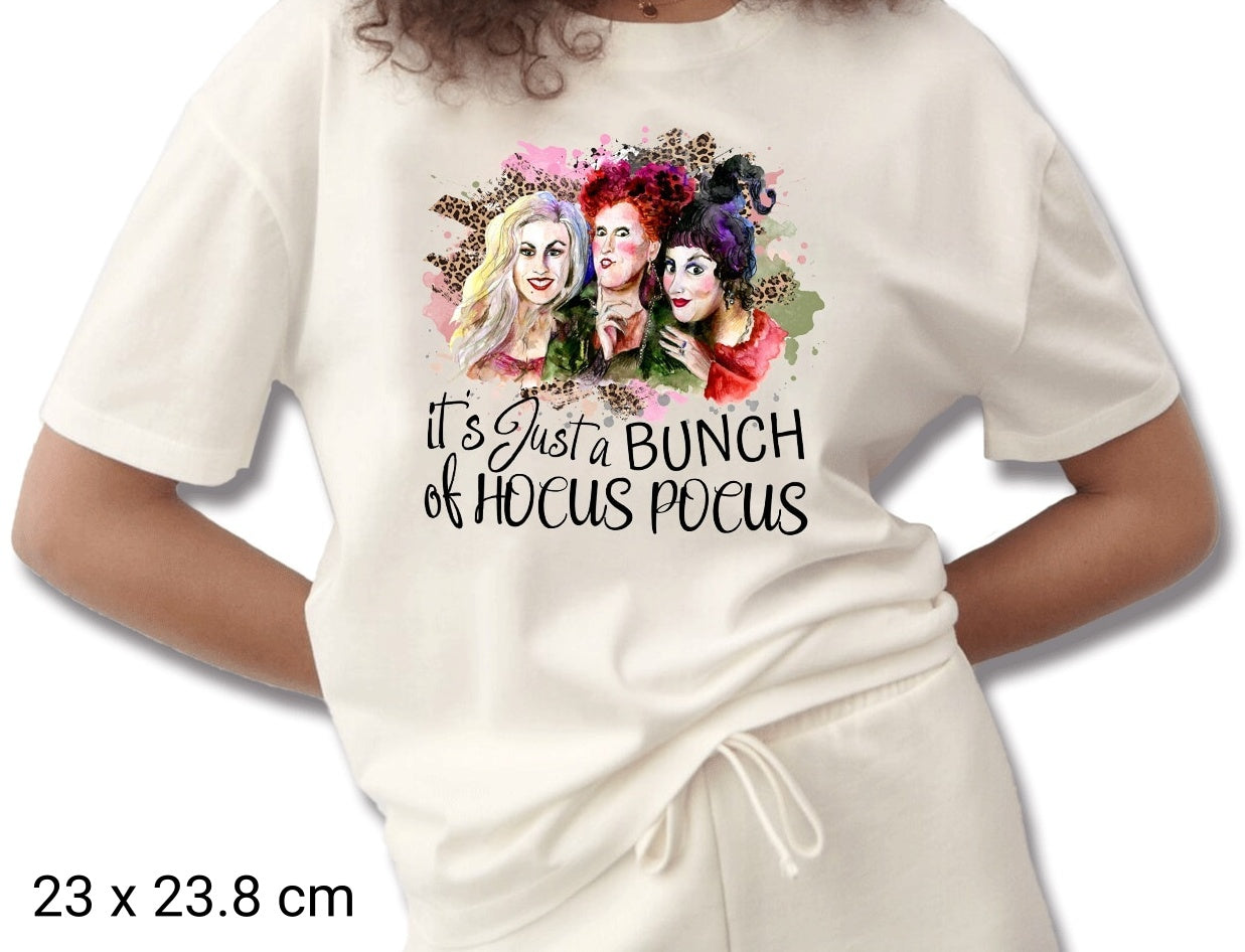 Hocus Pocus Themed Ready Made DTF Iron On Transfers