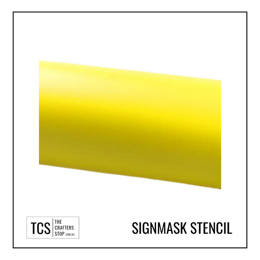 Metamark Yellow Signmask Stencil Adhesive Vinyl