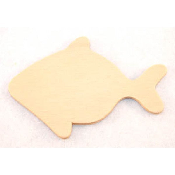 Plywood Fish Shaped Cutouts