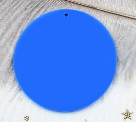 Round/Circle Acrylic Blanks (Great for Keyrings)