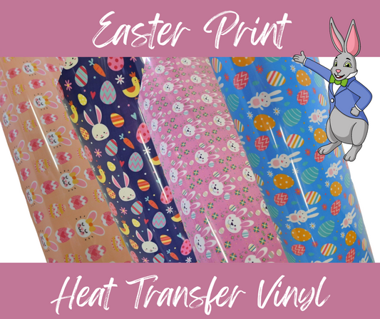 Easter Print Pattern HTV