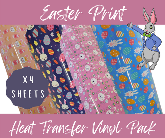 Easter Print Pattern HTV Pack
