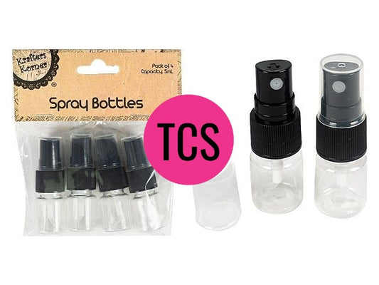 Mini Craft Spray Bottles (X4 Pack)