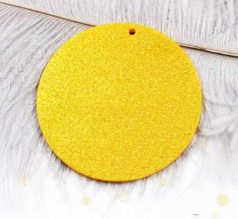 Round/Circle Acrylic Blanks (Great for Keyrings)