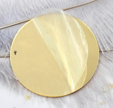 Round/Circle Acrylic Blanks (Great for Keyrings)