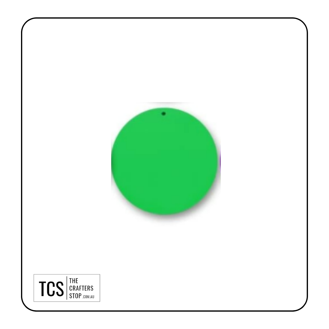 Round/Circle Acrylic Blanks (Great for Keyrings)