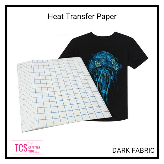 A4 Heat Transfer Paper Sheets (Inkjet - Dark Colours)
