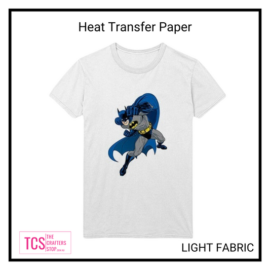 A4 Heat Transfer Paper Sheets (Inkjet - Light)