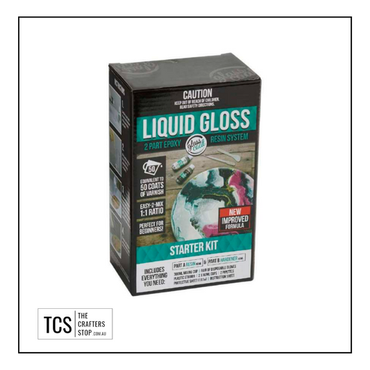 Craftsmart Liquid Gloss Resin Kit 250ml