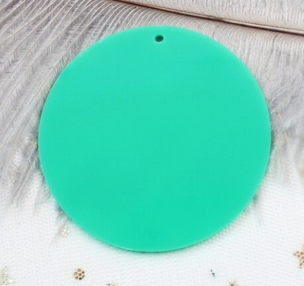 Round/Circle Acrylic Blanks (Great for Keyrings)
