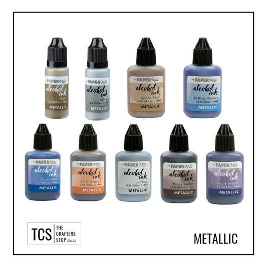 The Paper Mill Metallic Alcohol Ink 16ml