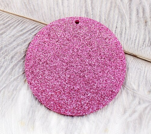 Round/Circle Acrylic Blanks (Great for Keyrings)