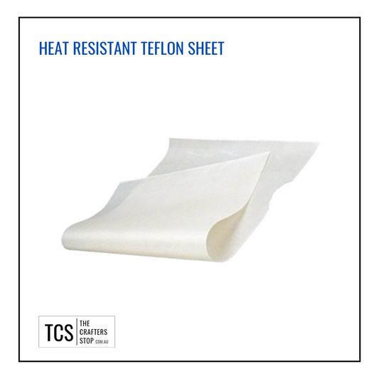 Heat Resistant Teflon Sheet 40 x 60cm White