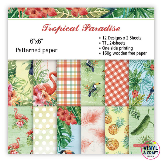 Tropical Design Paper Pads