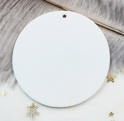 Round/Circle Acrylic Blanks (Great for Keyrings)