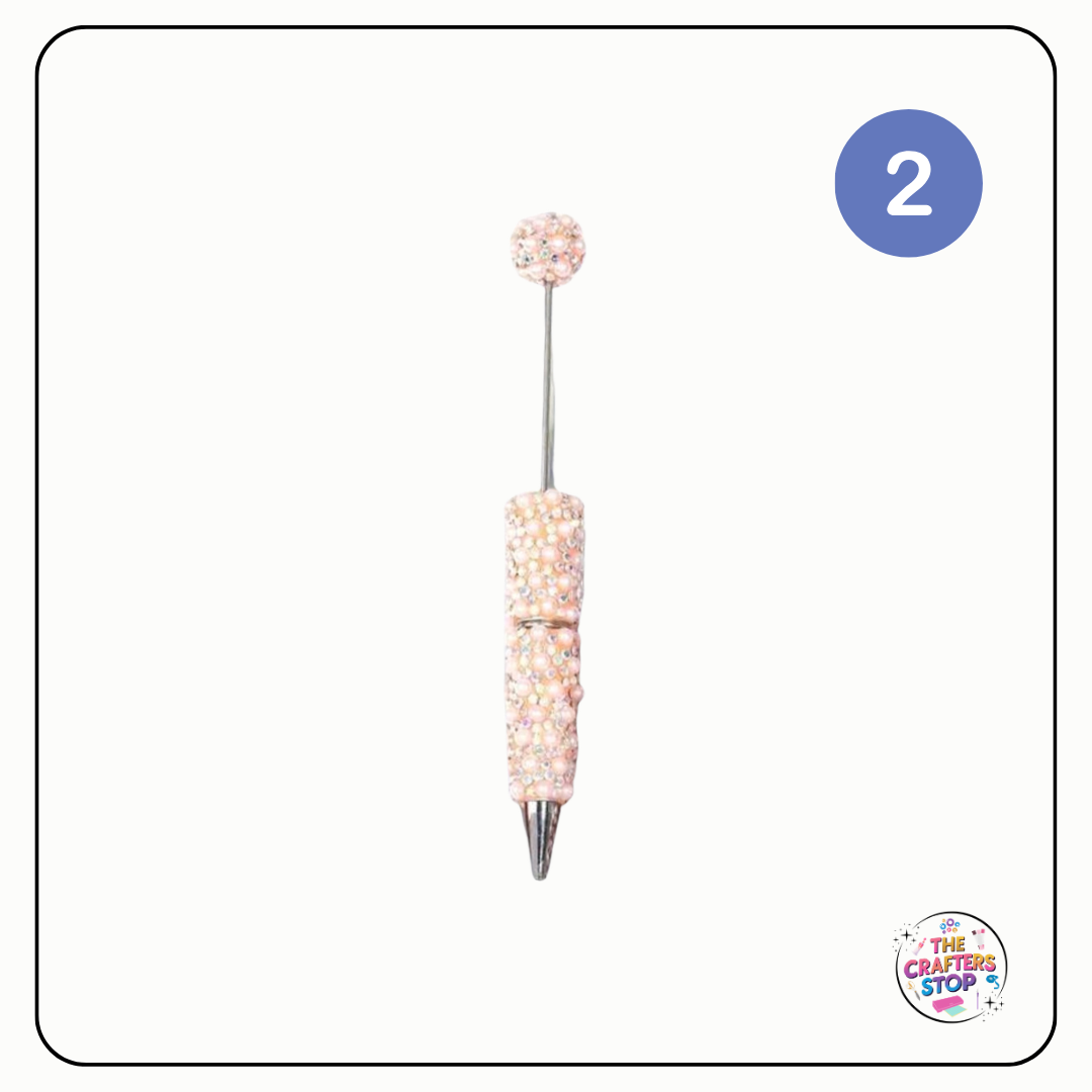 Bling Textured DIY Beadeable Pens