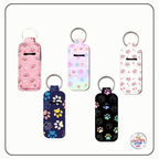 Paw Print Print Chapstick/Lipbalm Holders